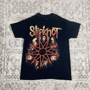 Slipknot T Shirt Mens Heavy Metal 2023 Rock Band Concert Tour Crew Size Medium